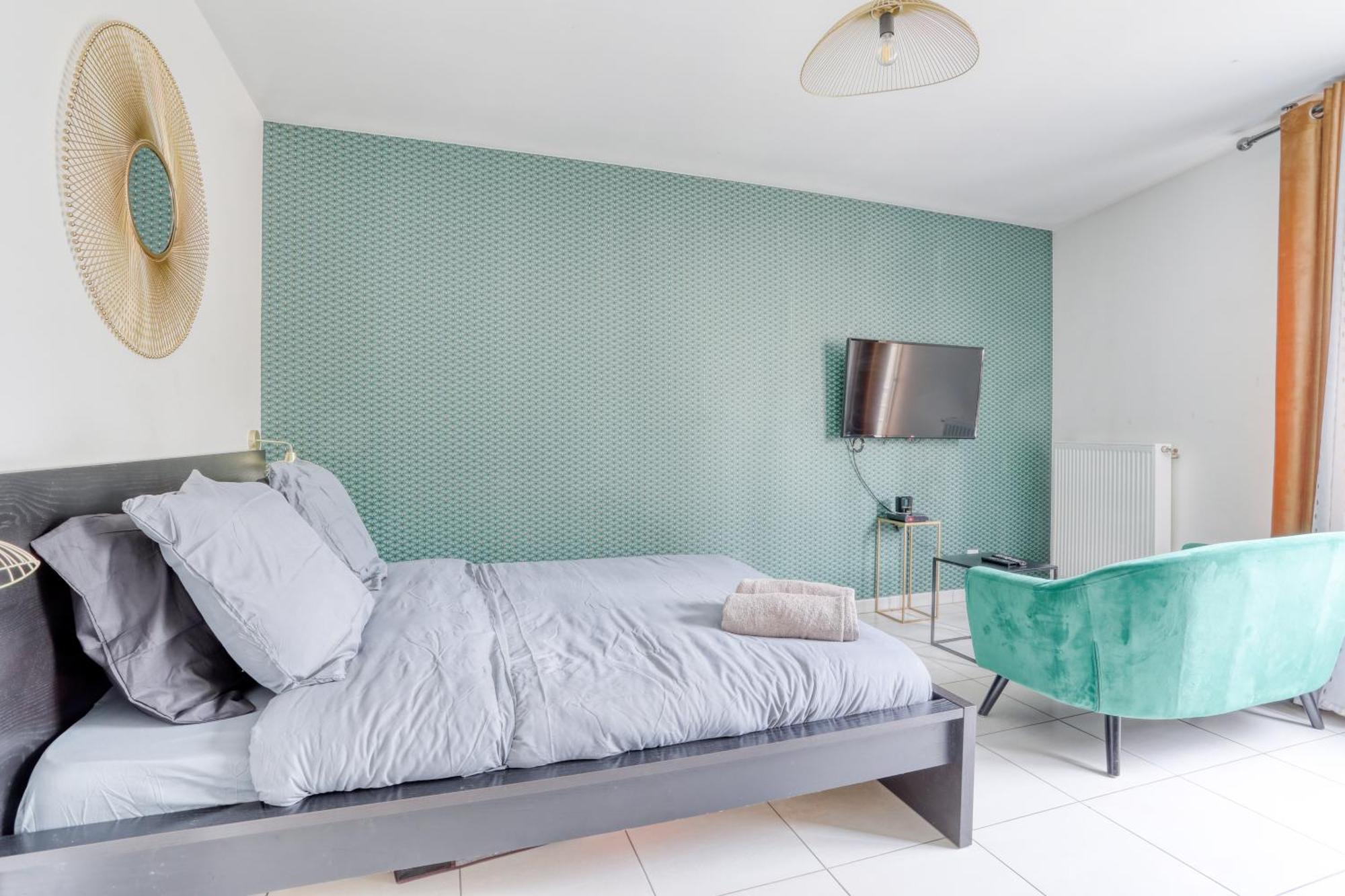 Le Modern Chic - 2 Pers -Disneyland/Val D'Europe A 10 Min Montevrain Bagian luar foto